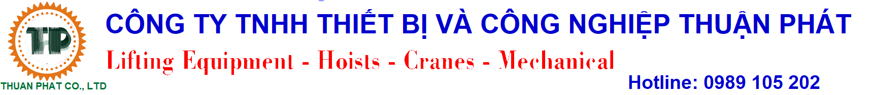 THIẾT BỊ CẦU TRỤC THUẬN PHÁT