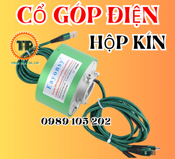 Cổ góp điện hộp kín 4 pha Cổ góp điện hộp kín 4 pha