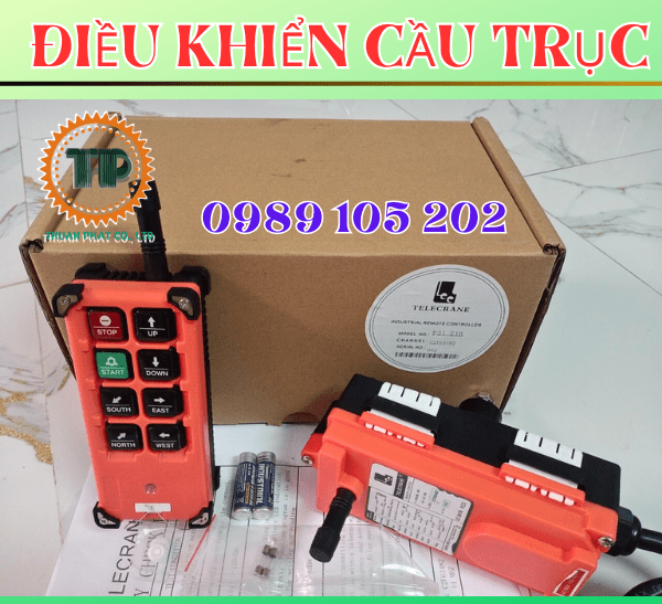 Tay bấm điều khiển từ xa Telecrane F21-E1B Tay bấm điều khiển từ xa Telecrane F21-E1B