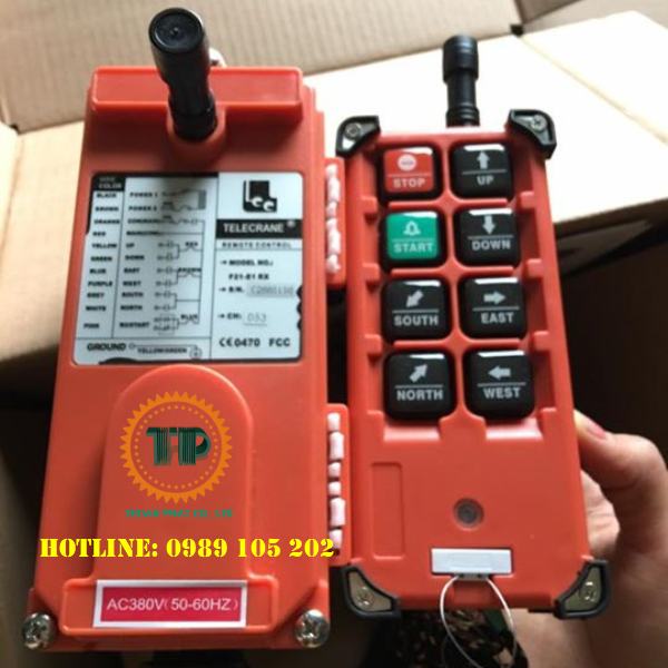 Bộ điều khiển từ xa cầu trục Telecrane F21-E1B Bộ điều khiển từ xa cầu trục Telecrane F21-E1B