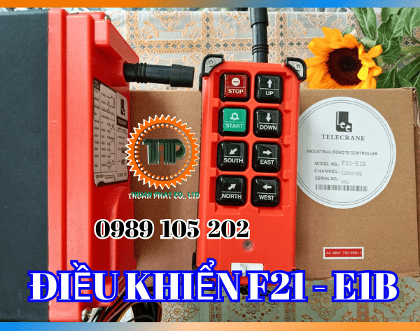 Bộ điều khiển từ xa cầu trục Telecrane F21-E1B Bộ điều khiển từ xa cầu trục Telecrane F21-E1B