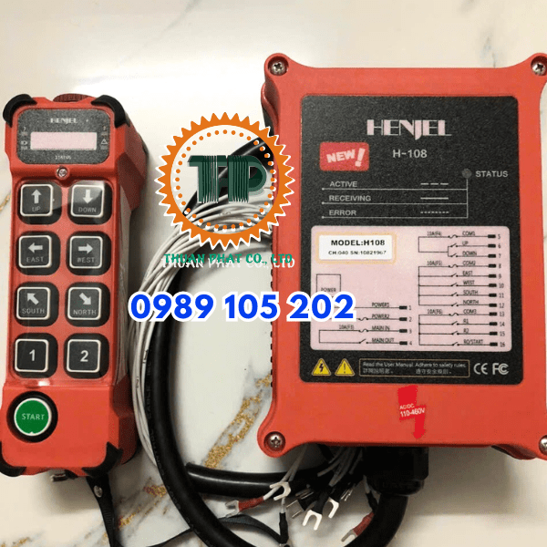 Bộ điều khiển từ xa Henjel H108 Bộ điều khiển từ xa Henjel H108