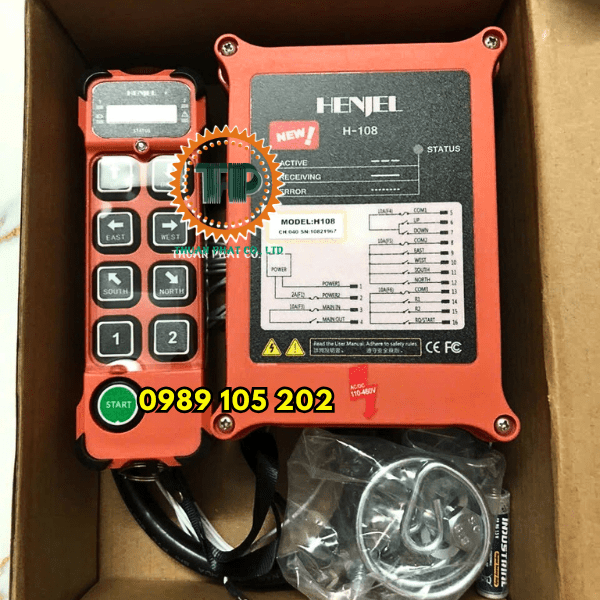Bộ điều khiển từ xa Henjel H108 Bộ điều khiển từ xa Henjel H108