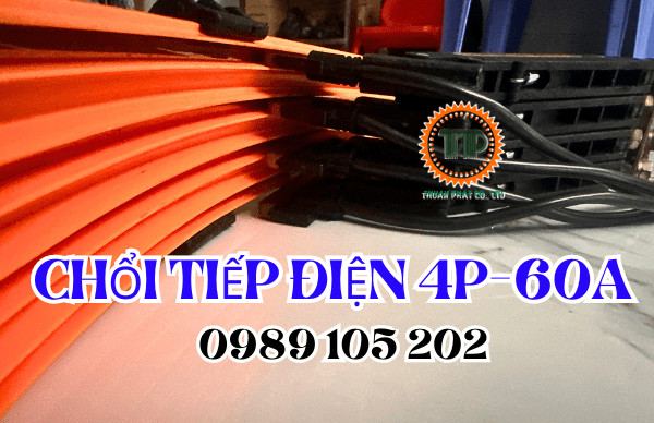 Chổi tiếp điện an toàn Kyec 4P60A Chổi tiếp điện an toàn Kyec 4P60A
