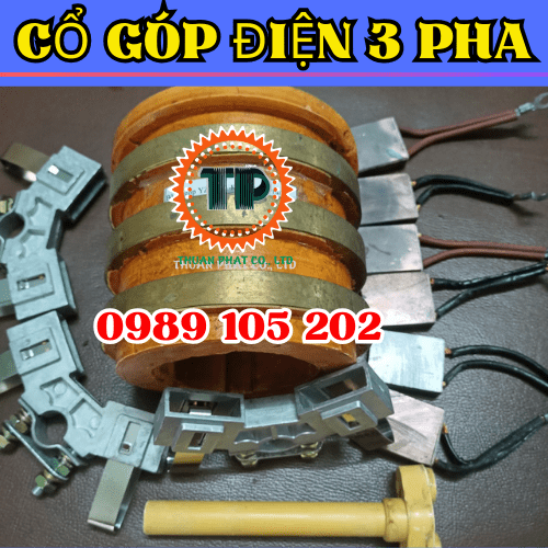 Cổ góp điện 3 pha YZR280 kích thước 65x160x140mm Cổ góp điện 3 pha YZR280 kích thước 65x160x140mm