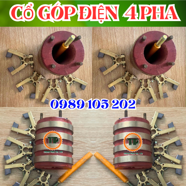 Lựa chọn sản phẩm chất lượng với cổ góp điện 4 pha Lựa chọn sản phẩm chất lượng với cổ góp điện 4 pha