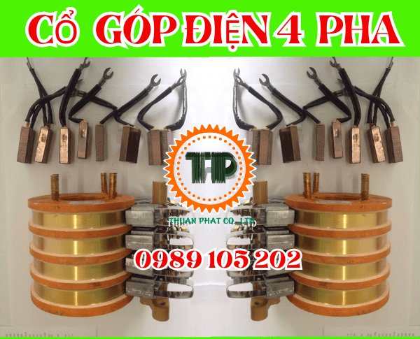 Cổ góp điện 4 pha nào thông dụng nhất? Cổ góp điện 4 pha nào thông dụng nhất?