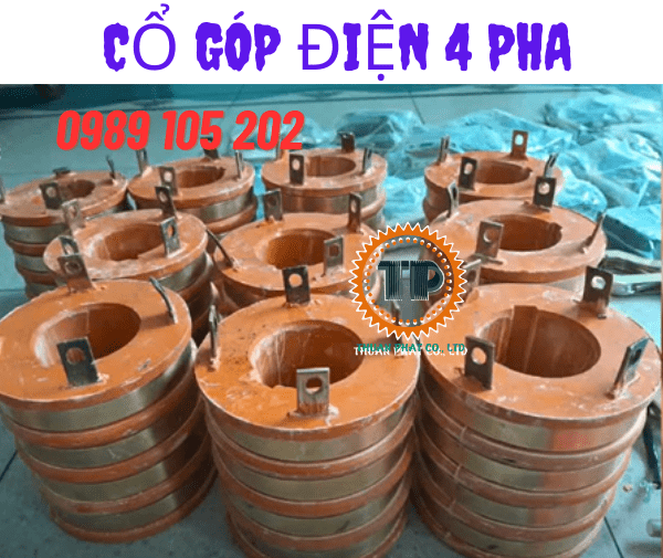 Báo giá cổ góp điện 4 pha Báo giá cổ góp điện 4 pha