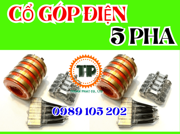 Vì sao gọi là cổ góp điện 5 pha rãnh dương? Vì sao gọi là cổ góp điện 5 pha rãnh dương?