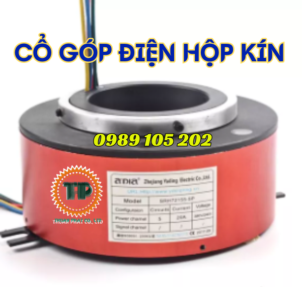 Cổ góp điện 3 pha hộp kín Cổ góp điện 3 pha hộp kín