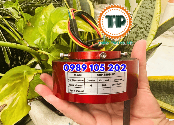 Cổ góp điện hộp kín 4 pha 10A Cổ góp điện hộp kín 4 pha 10A