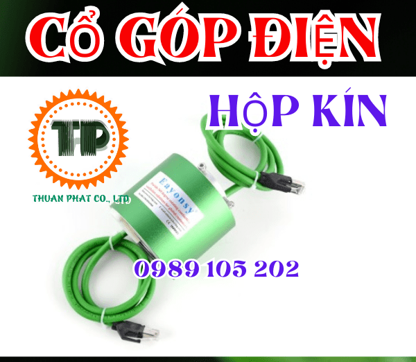 Cổ góp điện hộp kín 4 pha- ️