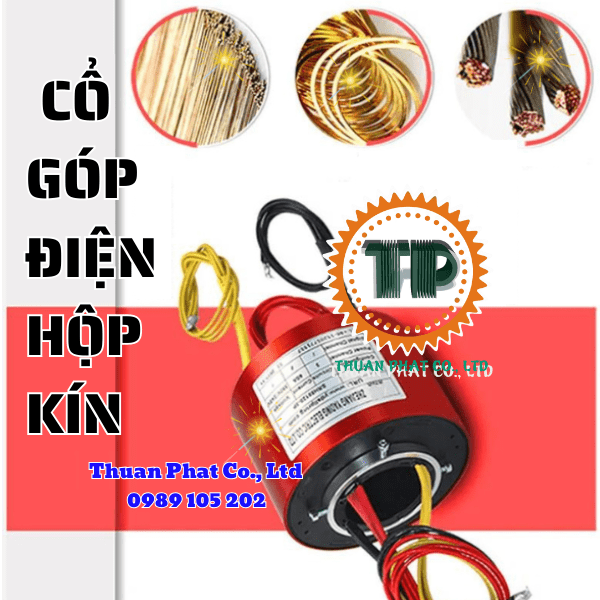 Cổ góp điện hộp kín Cổ góp điện hộp kín