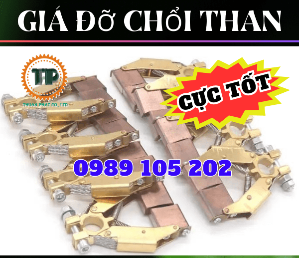 Kẹp đỡ chổi than bằng đồng Kẹp đỡ chổi than bằng đồng