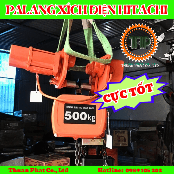 Cần bán palang xích điện Hitachi Cần bán palang xích điện Hitachi