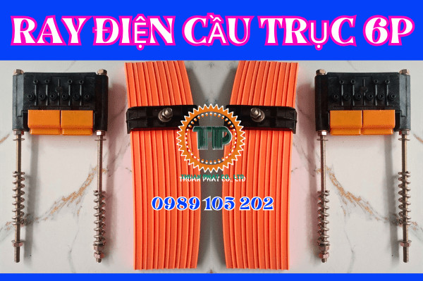 Ray điện cầu trục 6P50A Ray điện cầu trục 6P50A