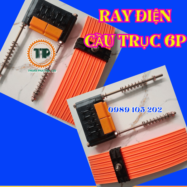 Ray điện cầu trục 6P50A Ray điện cầu trục 6P50A