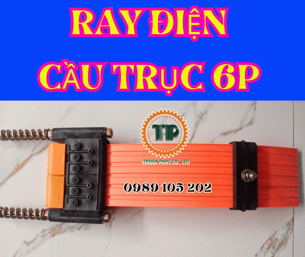 Ray điện cầu trục 6P50A Ray điện cầu trục 6P50A