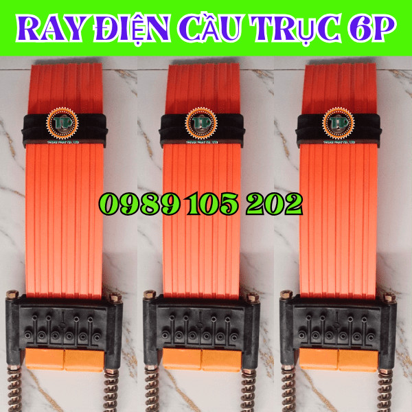 Ray điện cầu trục 6P50A Ray điện cầu trục 6P50A