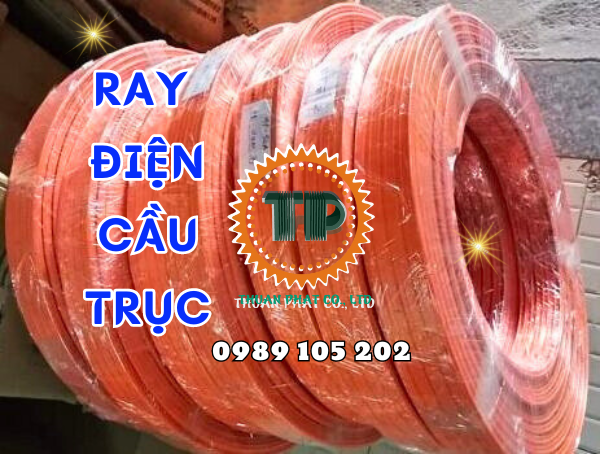 Ray điện cầu trục 3P rãnh đồng siêu dày Ray điện cầu trục 3P rãnh đồng siêu dày