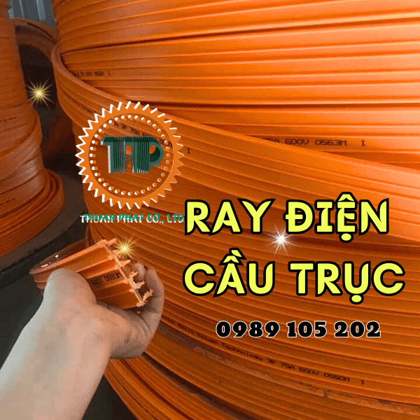 Ray điện cầu trục 3P rãnh đồng siêu dày Ray điện cầu trục 3P rãnh đồng siêu dày