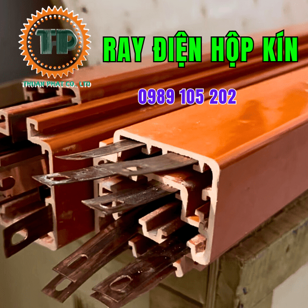 Ray điện hộp kín 4P-50A Ray điện hộp kín 4P-50A