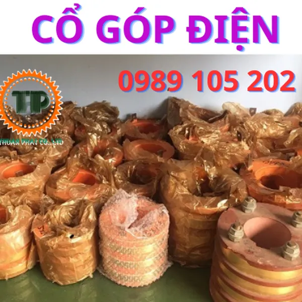 Cổ góp điện 7 pha trục 70