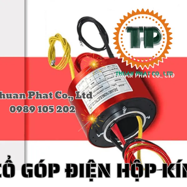 Cổ góp điện hộp kín