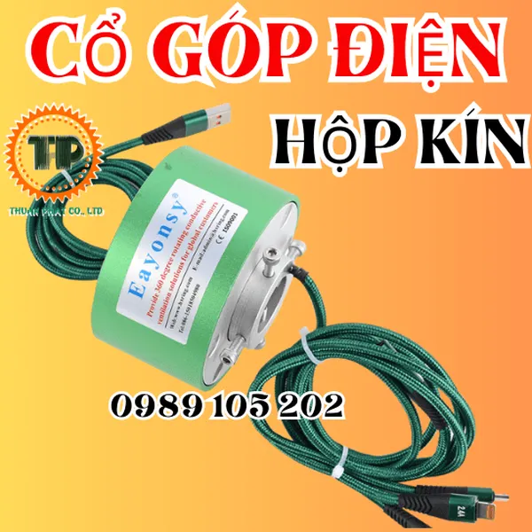 Cổ góp điện hộp kín 4 pha