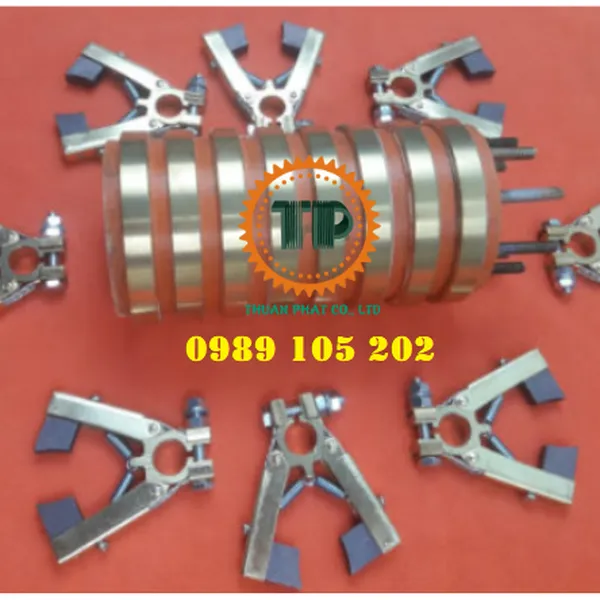 Cổ góp điện 8 vành trượt 