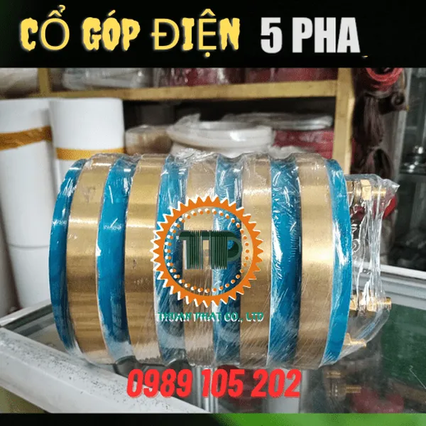 Cổ góp điện 5 cực