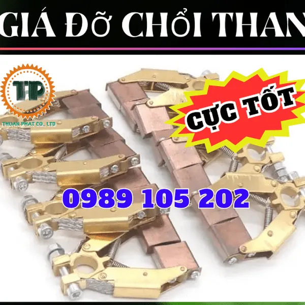 Kẹp đỡ chổi than bằng đồng