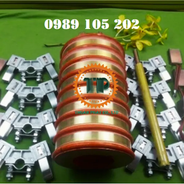 Cổ góp điện 8 vành trượt 