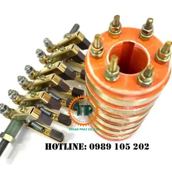 Cổ góp điện 6 pha 