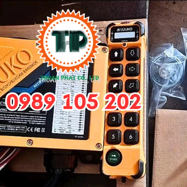 Điều khiển cầu trục Juuko K600, K606, K800, K808, K1000, K1001, K1200