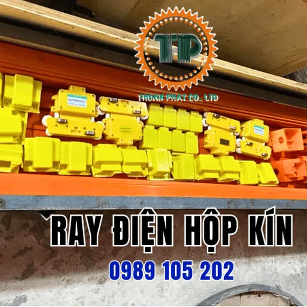 Nối ray điện hộp kín
