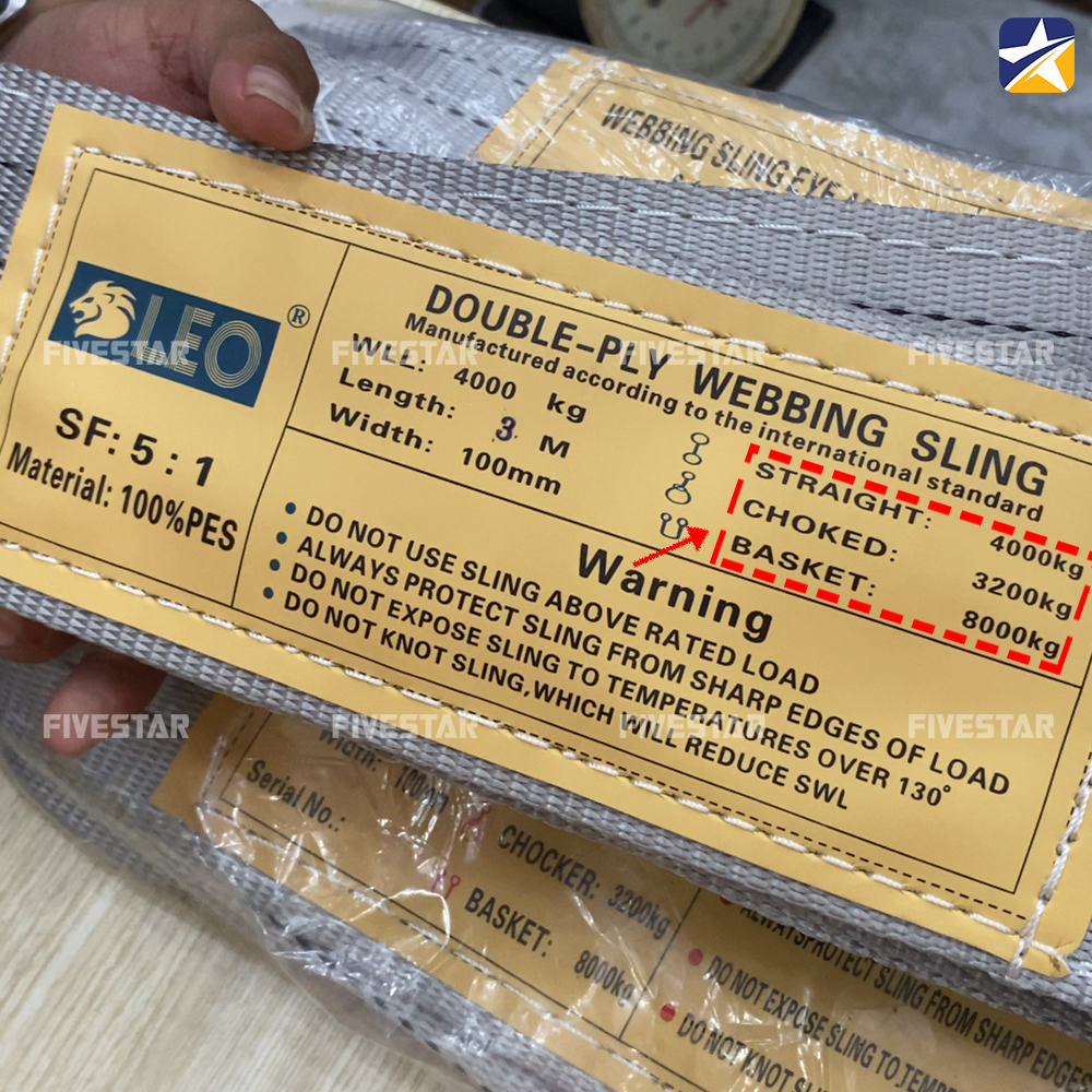 Các kiểu cẩu quyết định thông số tải làm việc của dây cáp vải Các kiểu cẩu quyết định thông số tải làm việc của dây cáp vải