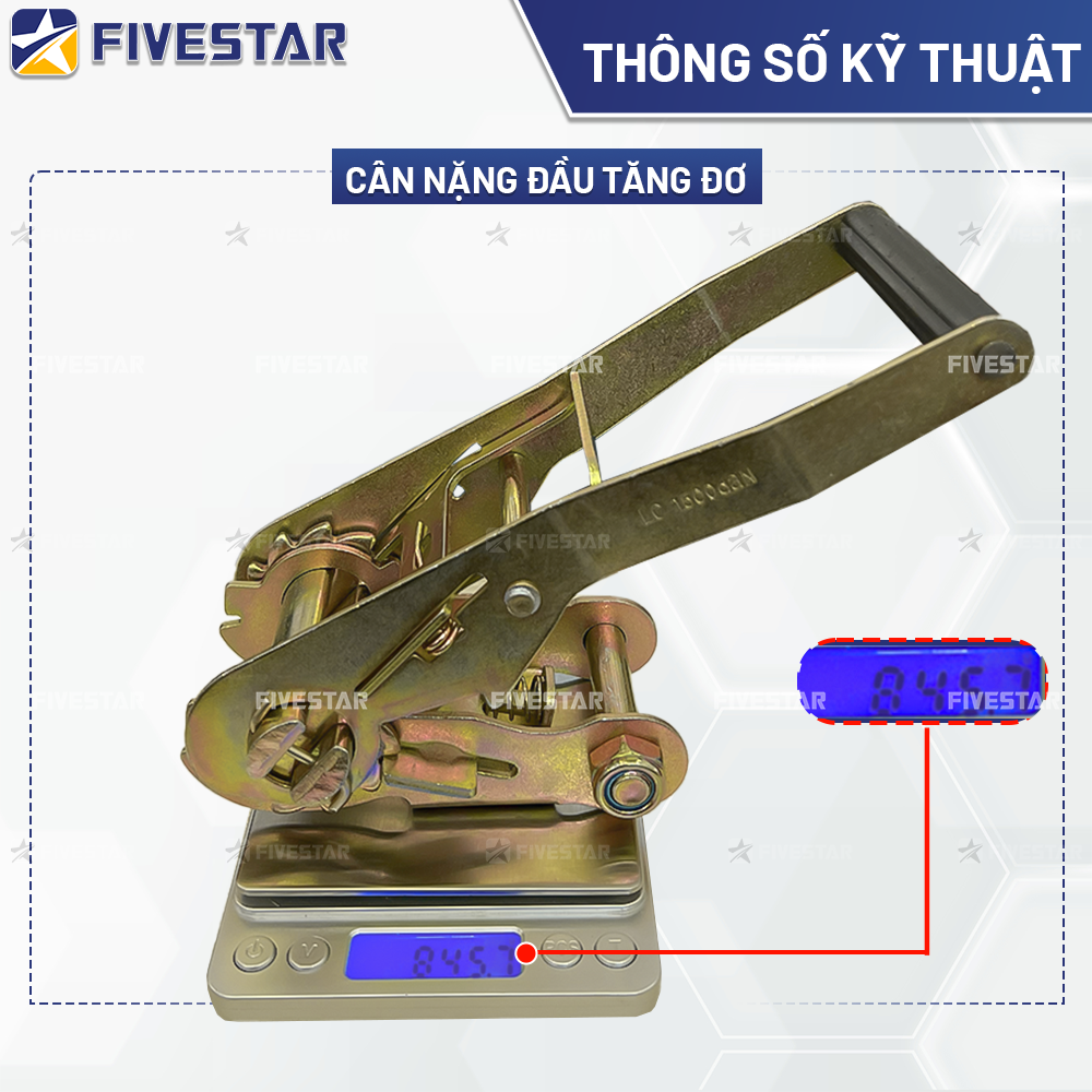 Cân nặng của đầu tăng đơ bản 50mm tải 3 tấn Cân nặng của đầu tăng đơ bản 50mm tải 3 tấn