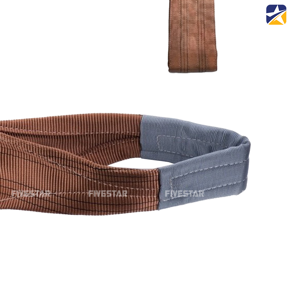 Cáp vải 6 tấn được may dày dặn và sử dụng chất liệu Polyester cường lực Cáp vải 6 tấn được may dày dặn và sử dụng chất liệu Polyester cường lực