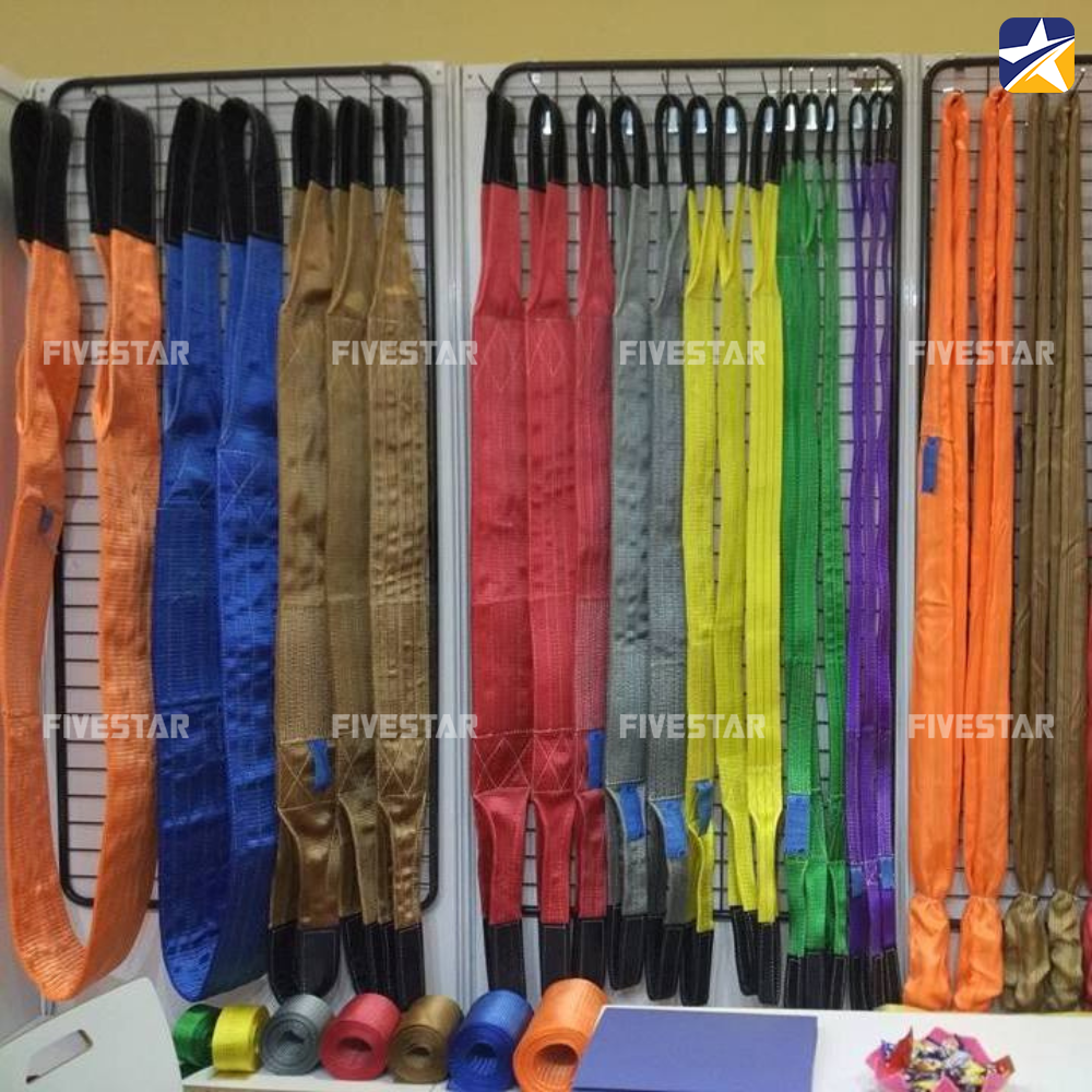 Cửa hàng có đa dạng mẫu mã dây cáp vải cẩu hàng phổ biến hiện nay