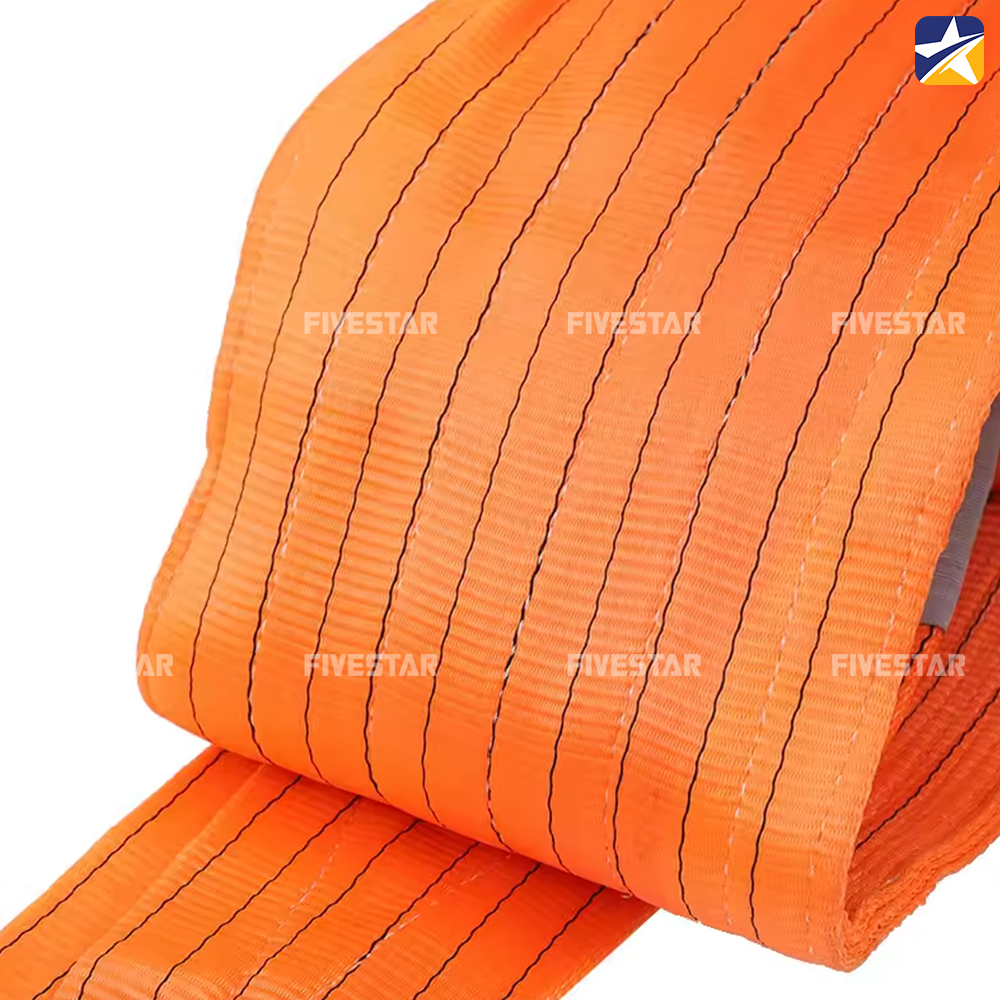 Dây cáp vải tải 10 tấn sử dụng chất liệu Polyester có cường lực Dây cáp vải tải 10 tấn sử dụng chất liệu Polyester có cường lực