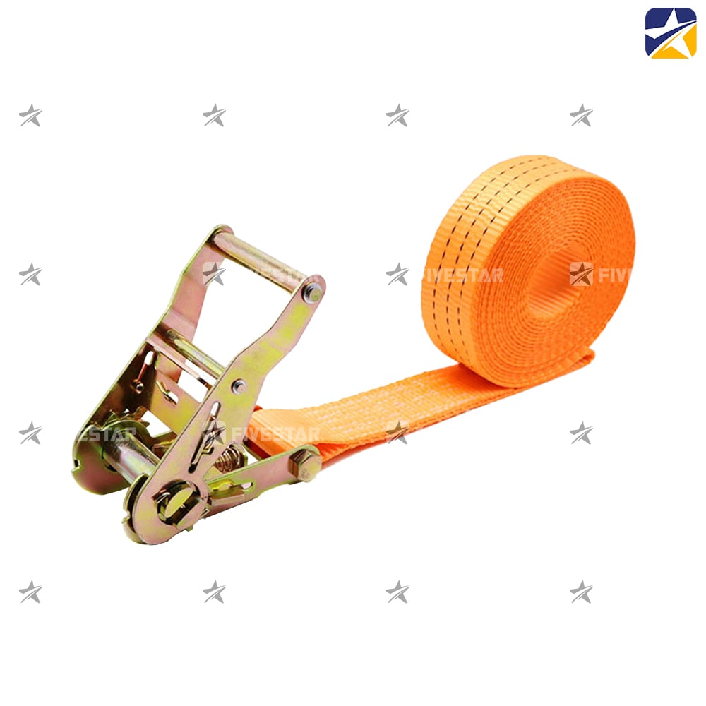 Dây cùm trụ bê tông bản 35mm màu cam Dây cùm trụ bê tông bản 35mm màu cam