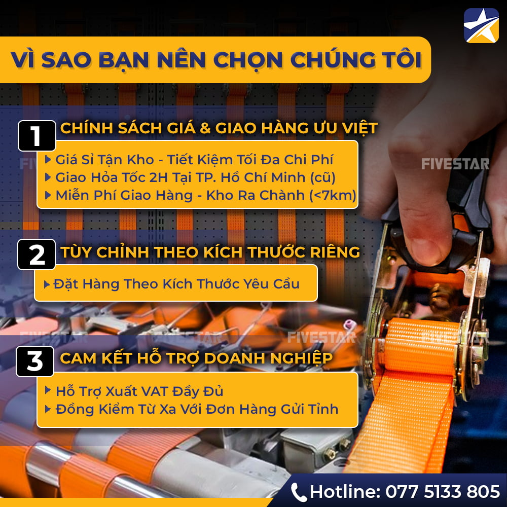 Fivestar Việt Nam - Đơn vị sản xuất và phân phối trực tiếp không qua trung gian Fivestar Việt Nam - Đơn vị sản xuất và phân phối trực tiếp không qua trung gian