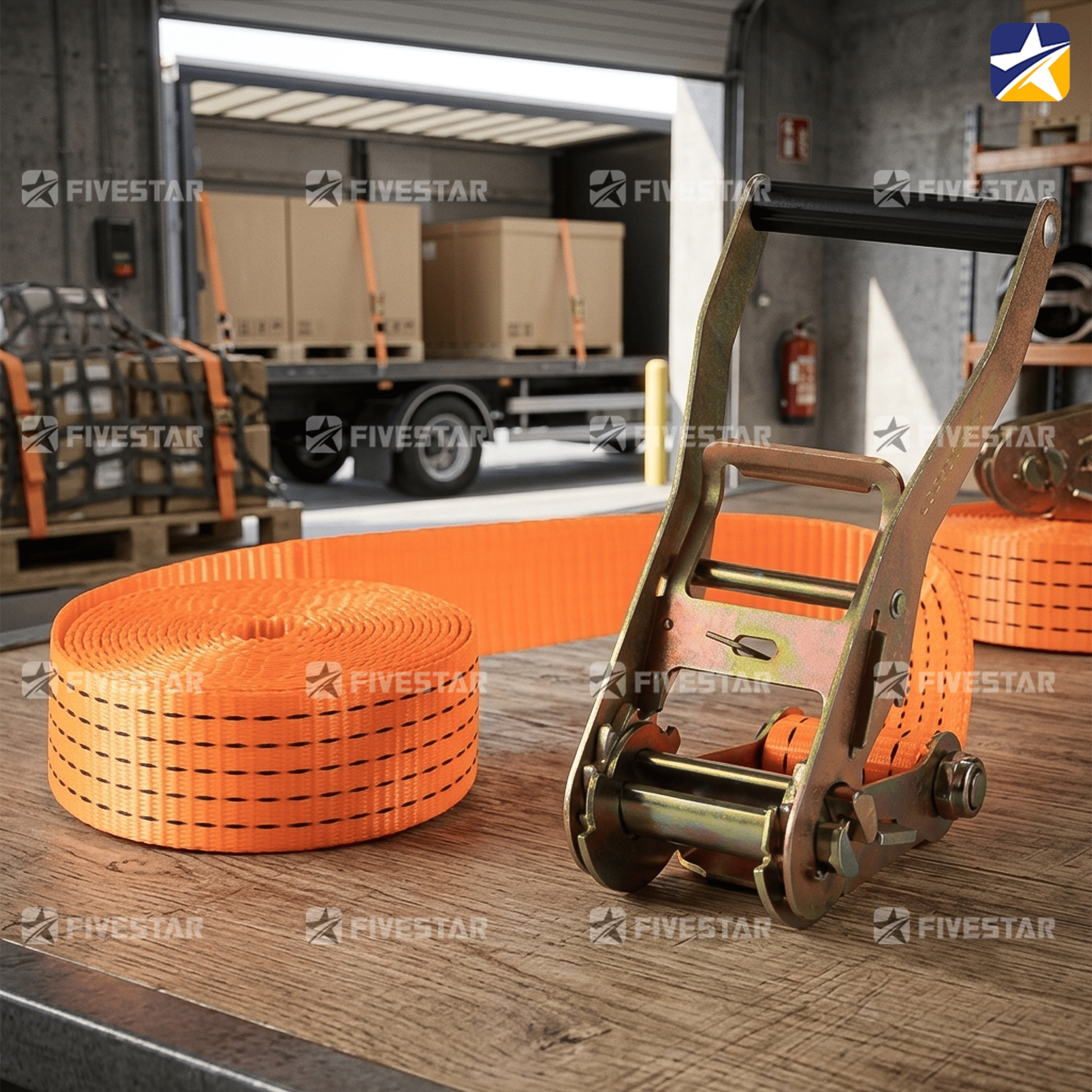Mẫu dây vòng kín không móc rất được ưa chuộng tại các kho xưởng, bến bãi Mẫu dây vòng kín không móc rất được ưa chuộng tại các kho xưởng, bến bãi