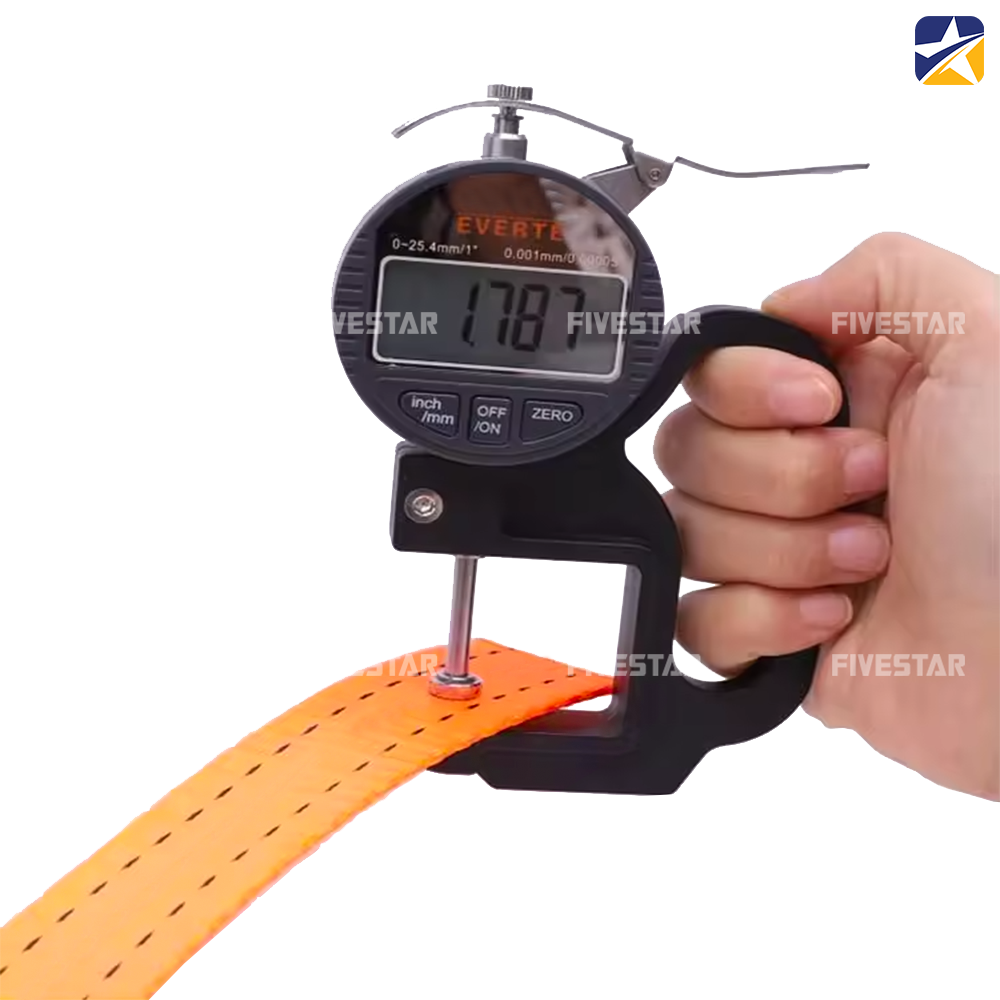 Độ dày dây đai Polyester bản 38mm Độ dày dây đai Polyester bản 38mm