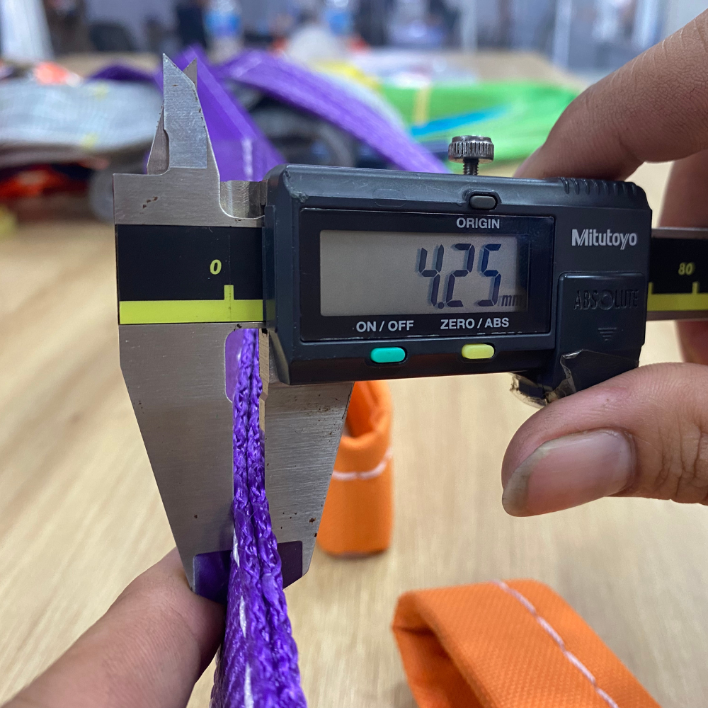 độ dày phần thân dây cáp vải tải 1 tấn độ dày phần thân dây cáp vải tải 1 tấn