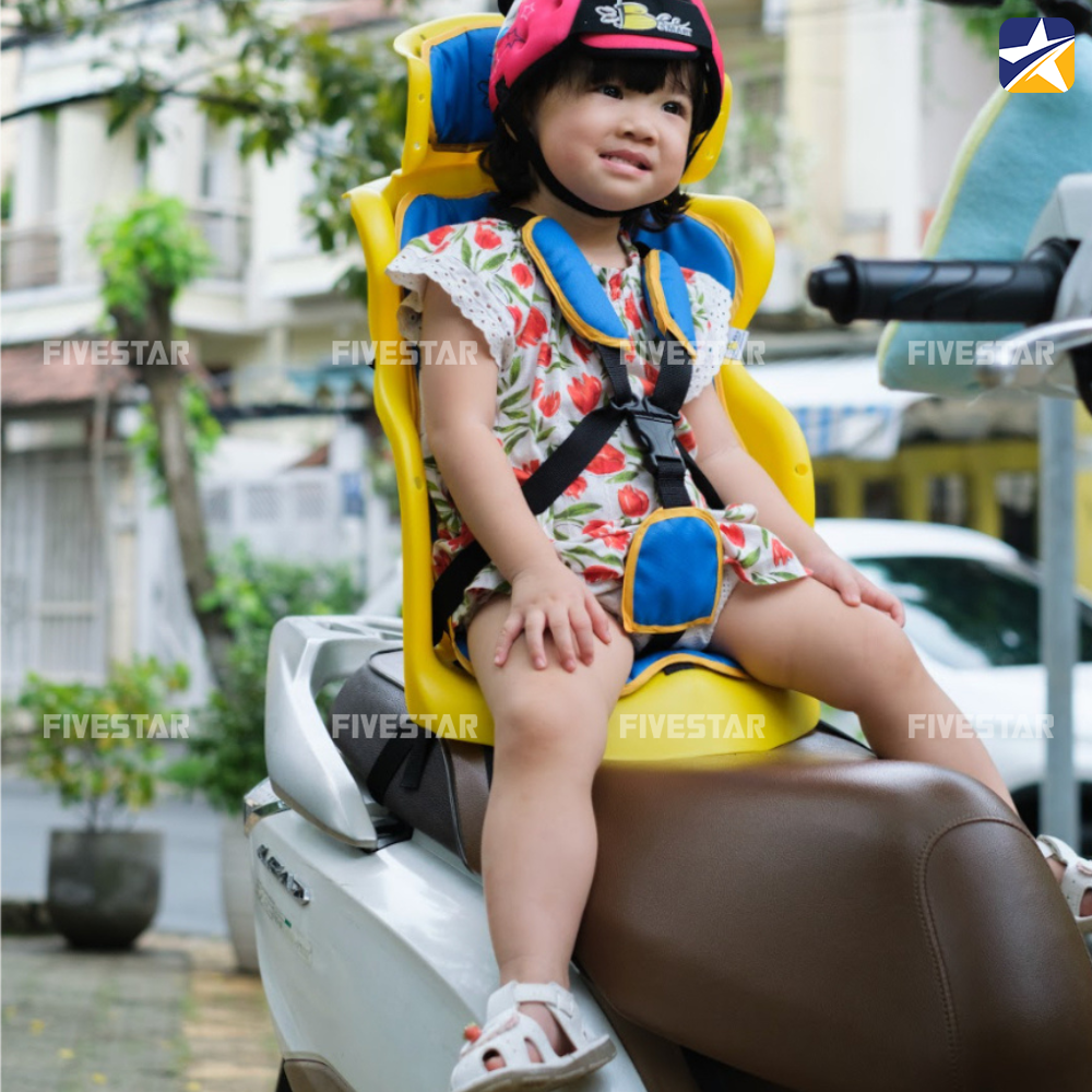 Ghế ngồi phía sau xe máy cho em bé Ghế ngồi phía sau xe máy cho em bé
