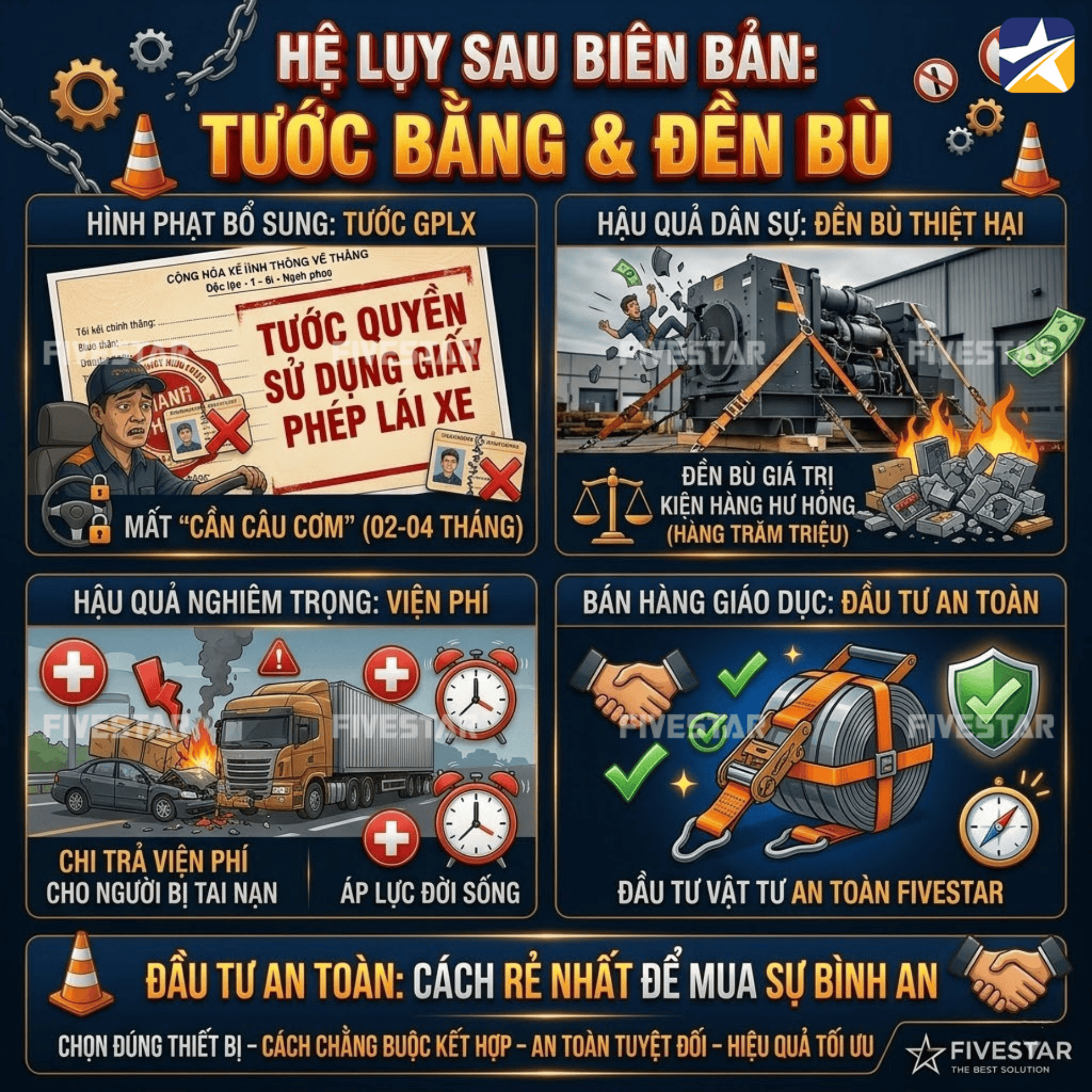 Hệ luỵ đằng sau các biên bản phạt Hệ luỵ đằng sau các biên bản phạt