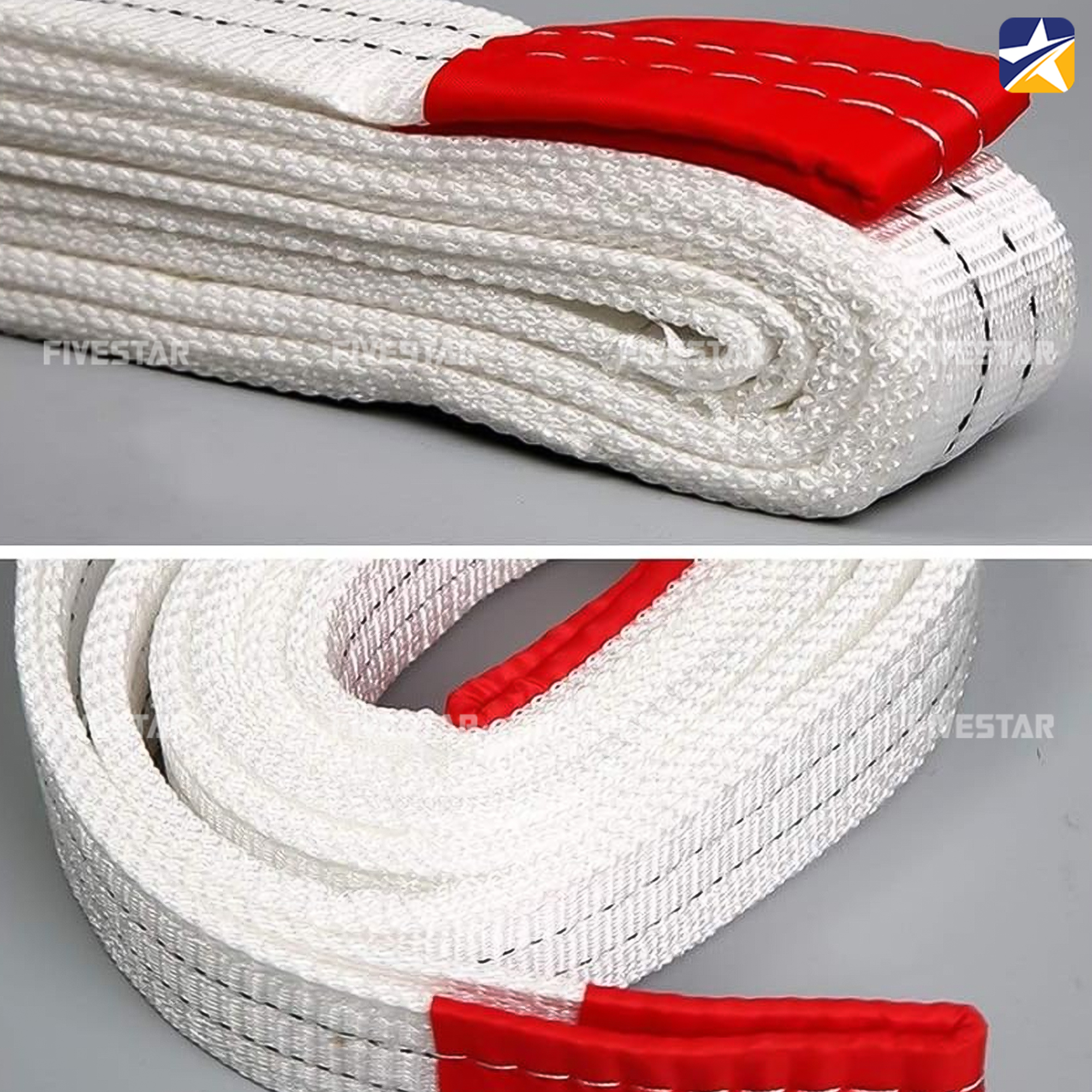 Hình chụp thực tế sản phẩm dây cáp vải cẩu hàng Hàn Quốc Hình chụp thực tế sản phẩm dây cáp vải cẩu hàng Hàn Quốc