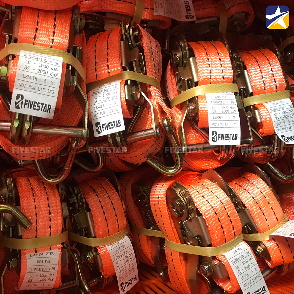 Hình thực tế dây tăng đơ bản 38mm tải 2 tấn Fivestar Việt Nam Hình thực tế dây tăng đơ bản 38mm tải 2 tấn Fivestar Việt Nam